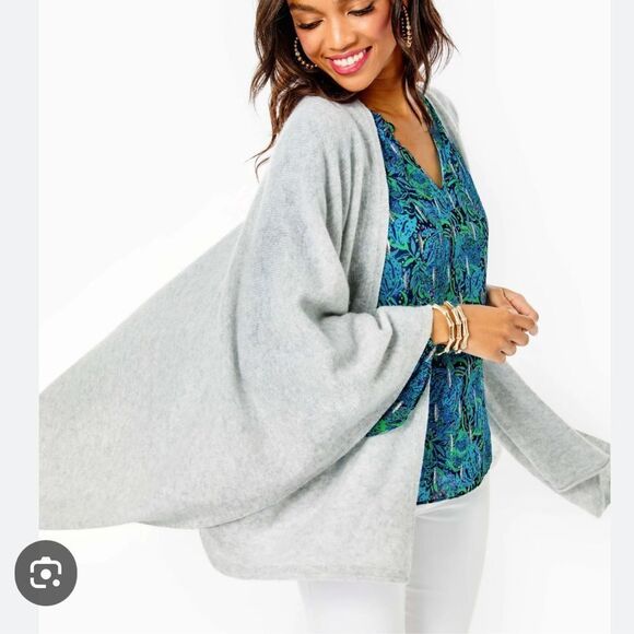 NWT Lilly Pulitzer Terri Cashmere Wrap - Picture 1 of 5